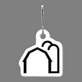 Zippy Clip - Barn & Silos Decorative Tag W/ Clip Tab